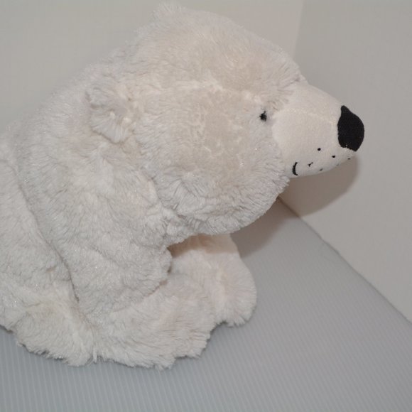 Kohls Cares Polar Bear Plush White Stuffed Animal On the Night You Were Born 11" - Picture 3 of 8